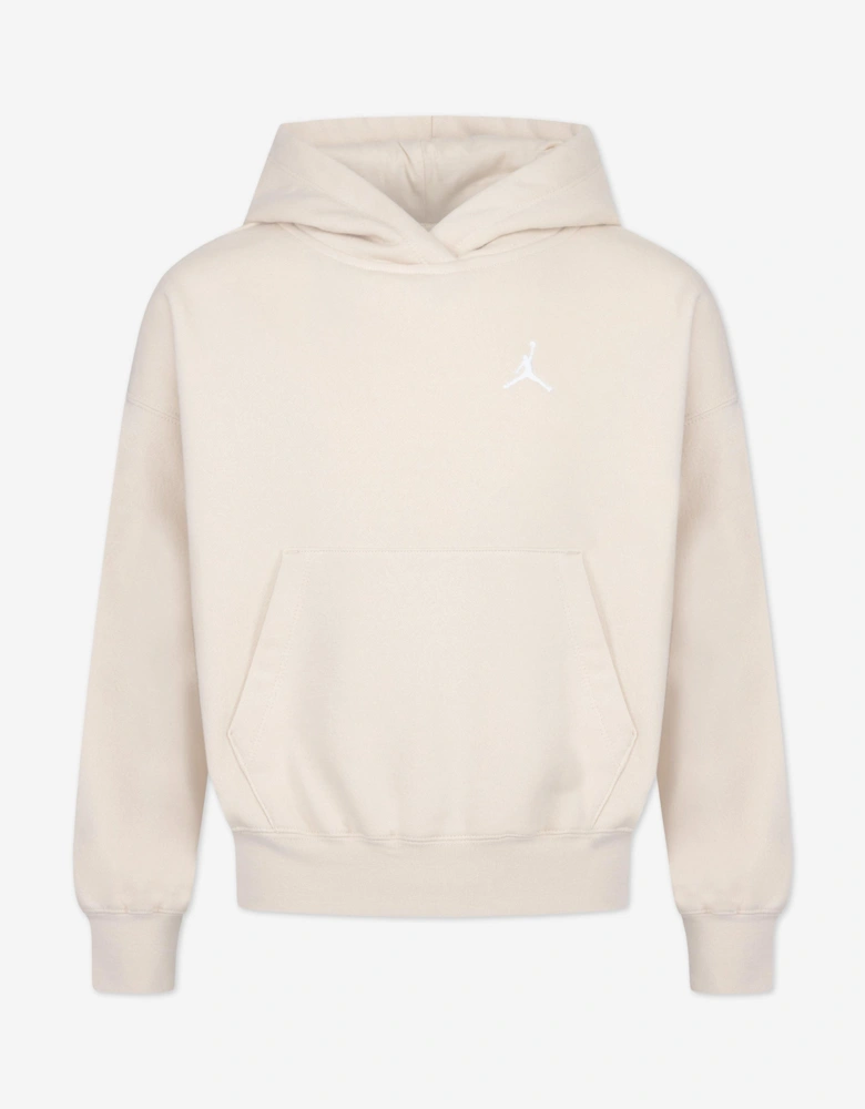 Jordan Girls Brooklyn Essential Hoodie in Beige