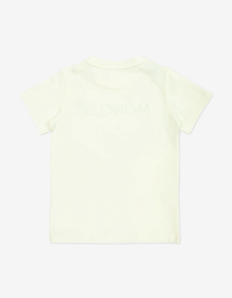 Baby Boys Logo T-Shirt in Ivory