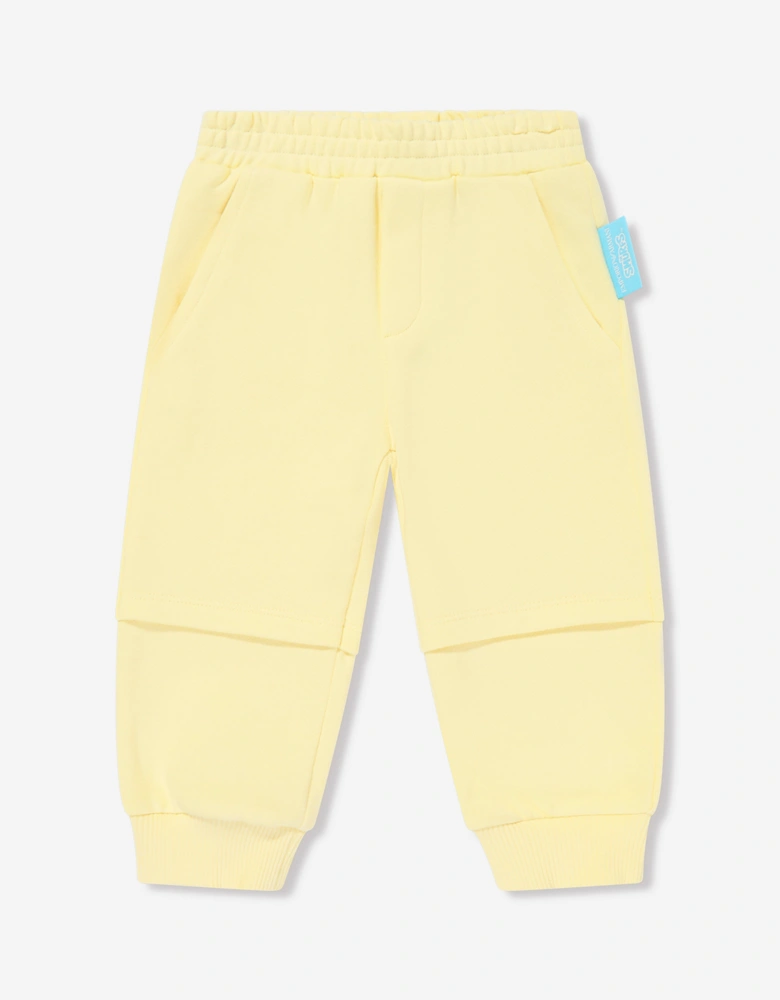 Baby Boys Smurf Joggers in Yellow