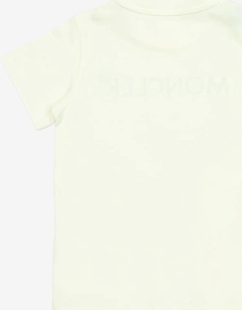 Baby Boys Logo T-Shirt in Ivory