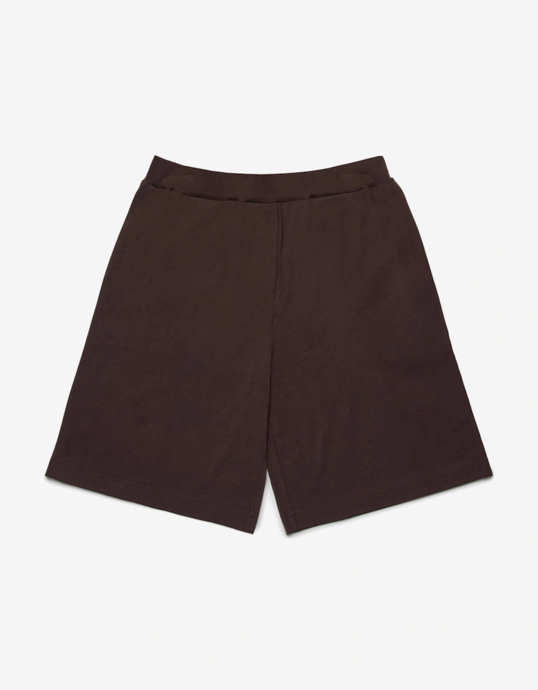 Kids Icon Shorts in Brown