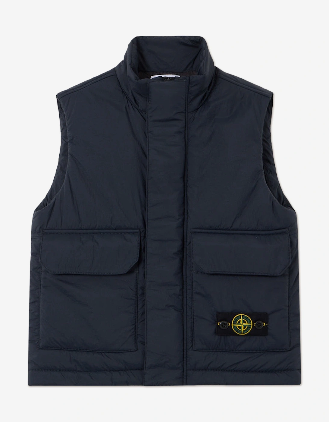 Boys Pocket Gilet in Navy, 5 of 4