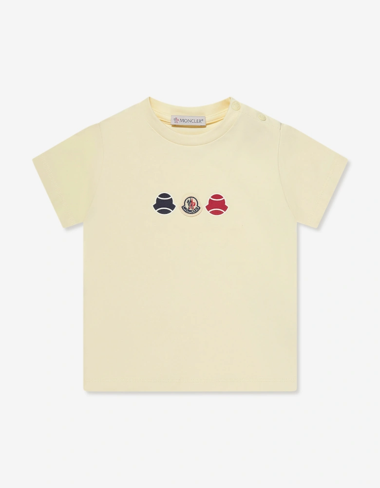 Enfant Baby Boys Logo T-Shirt in Yellow