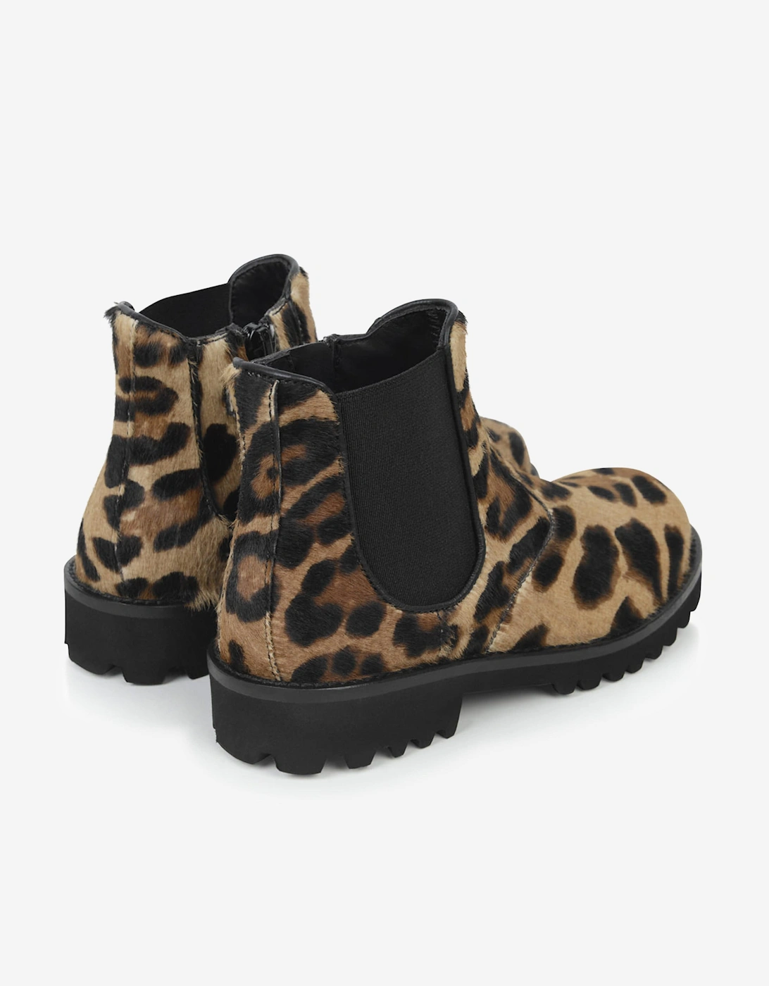 Girls Leopard Boots