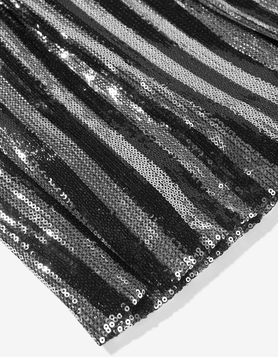 Girls Pleated Skirt in Silver