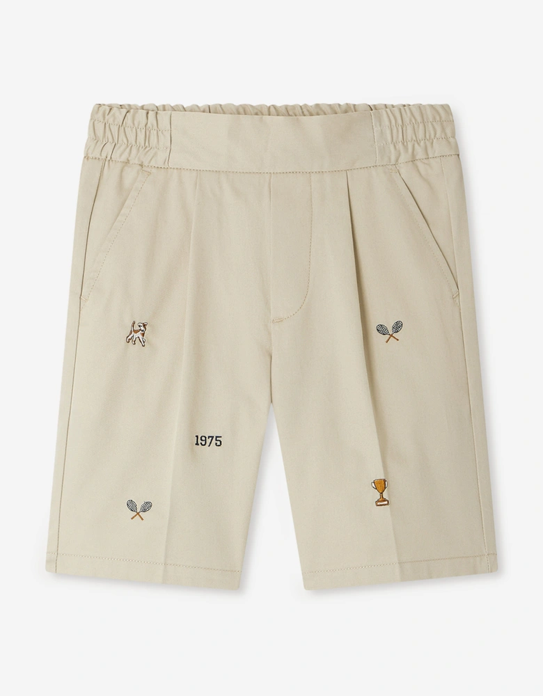 Boys Christian Shorts in Beige