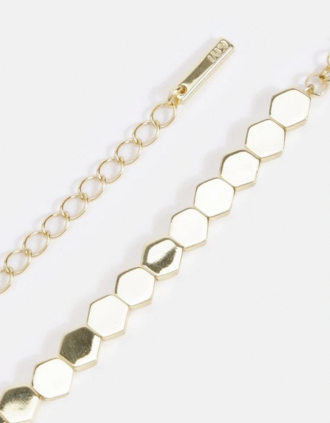 14kt Gold Plated Mosaic Bracelet