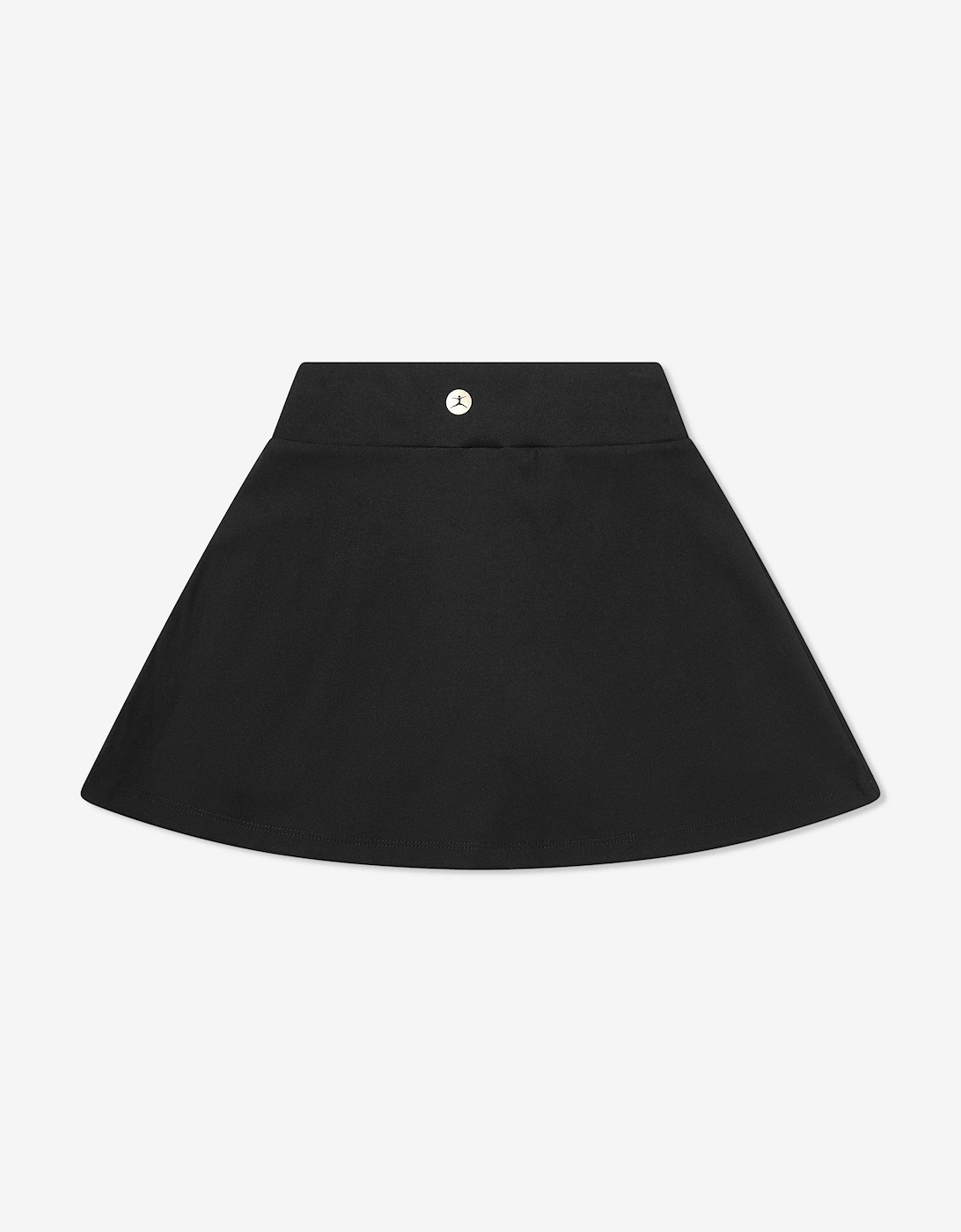 Girls Cross Front Tennis Skort in Black