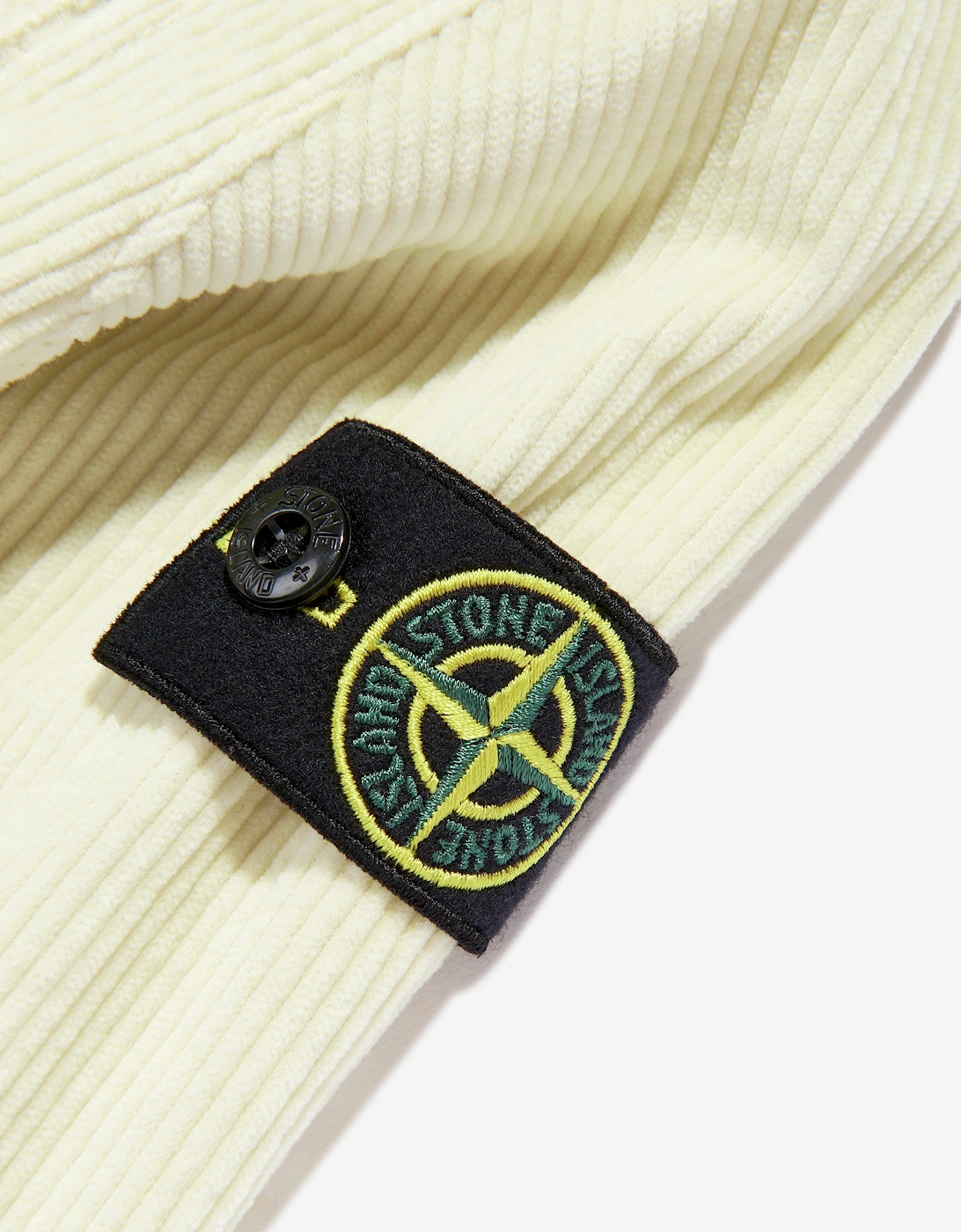 Boys Zip Up Overshirt in Ivory