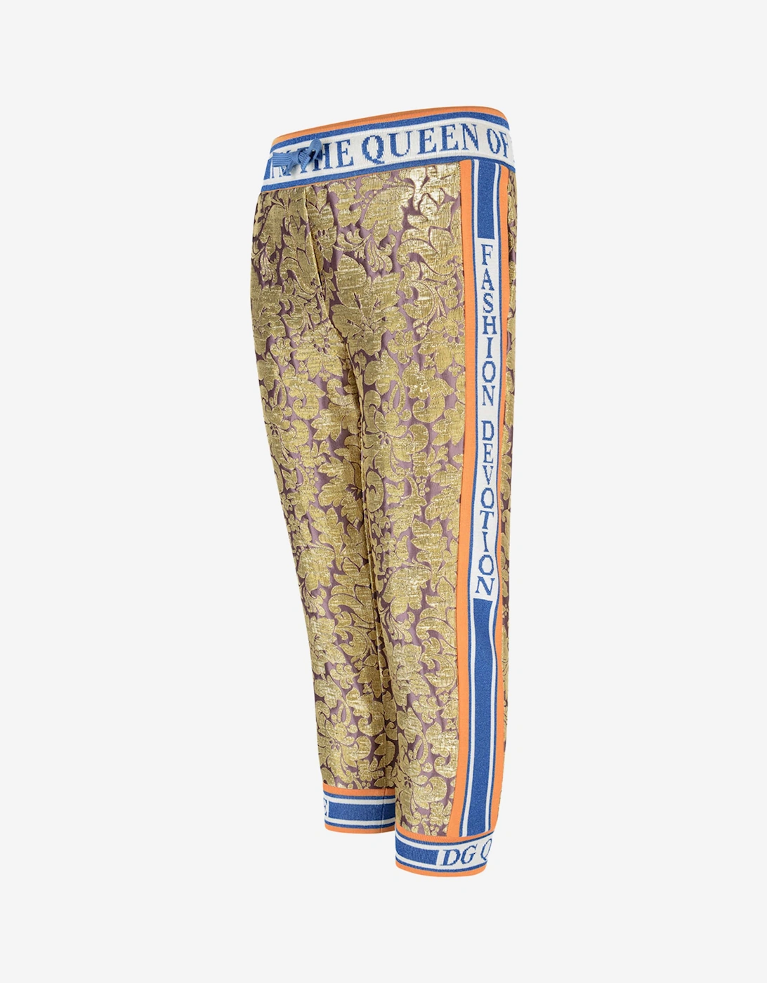 Girls Silk Brocade Trousers, 5 of 4