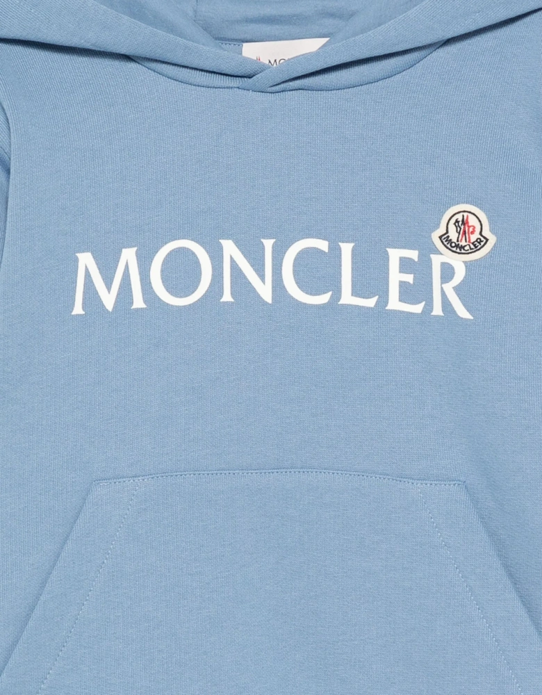 Kids Logo Hoodie in Blue