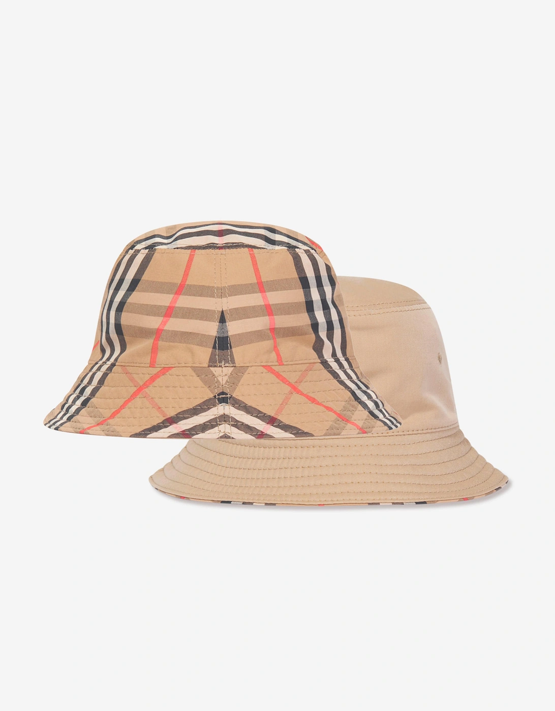 Baby Reversible Bucket Hat in Beige, 6 of 5