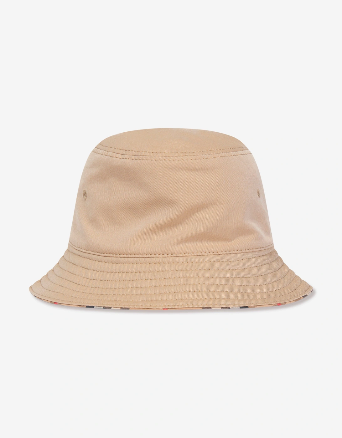 Baby Reversible Bucket Hat in Beige