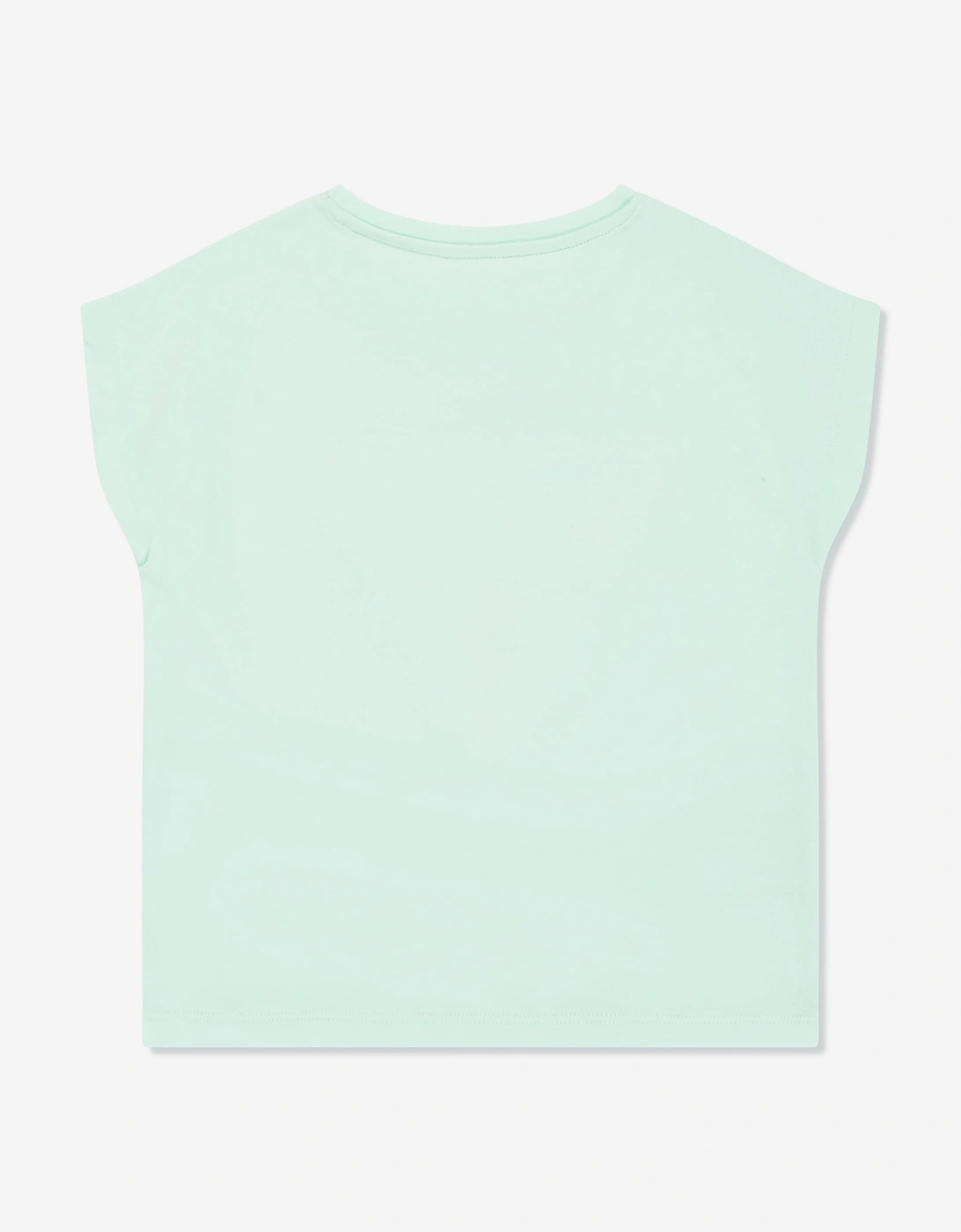 Girls Batwing T-Shirt in Green