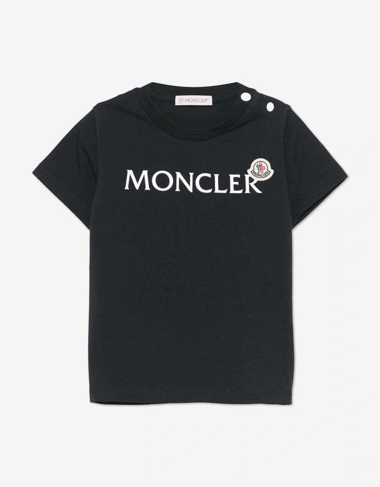Baby Boys Logo T-Shirt in Navy