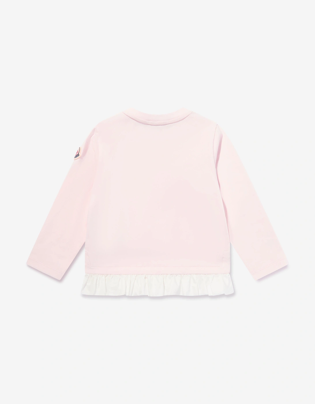 Enfant Baby Girls Long Sleeve Logo T-Shirt in Pink