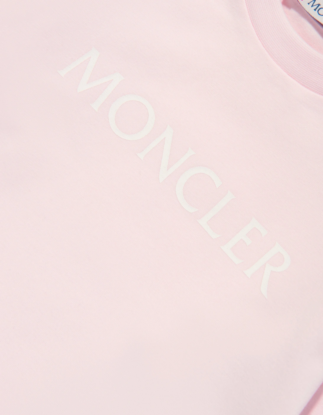 Enfant Baby Girls Long Sleeve Logo T-Shirt in Pink