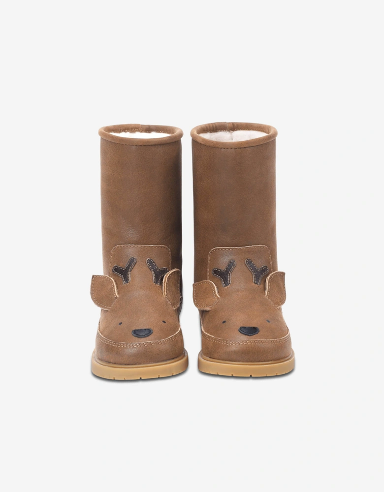 Boys Wadudu Special Stag Boots in Brown