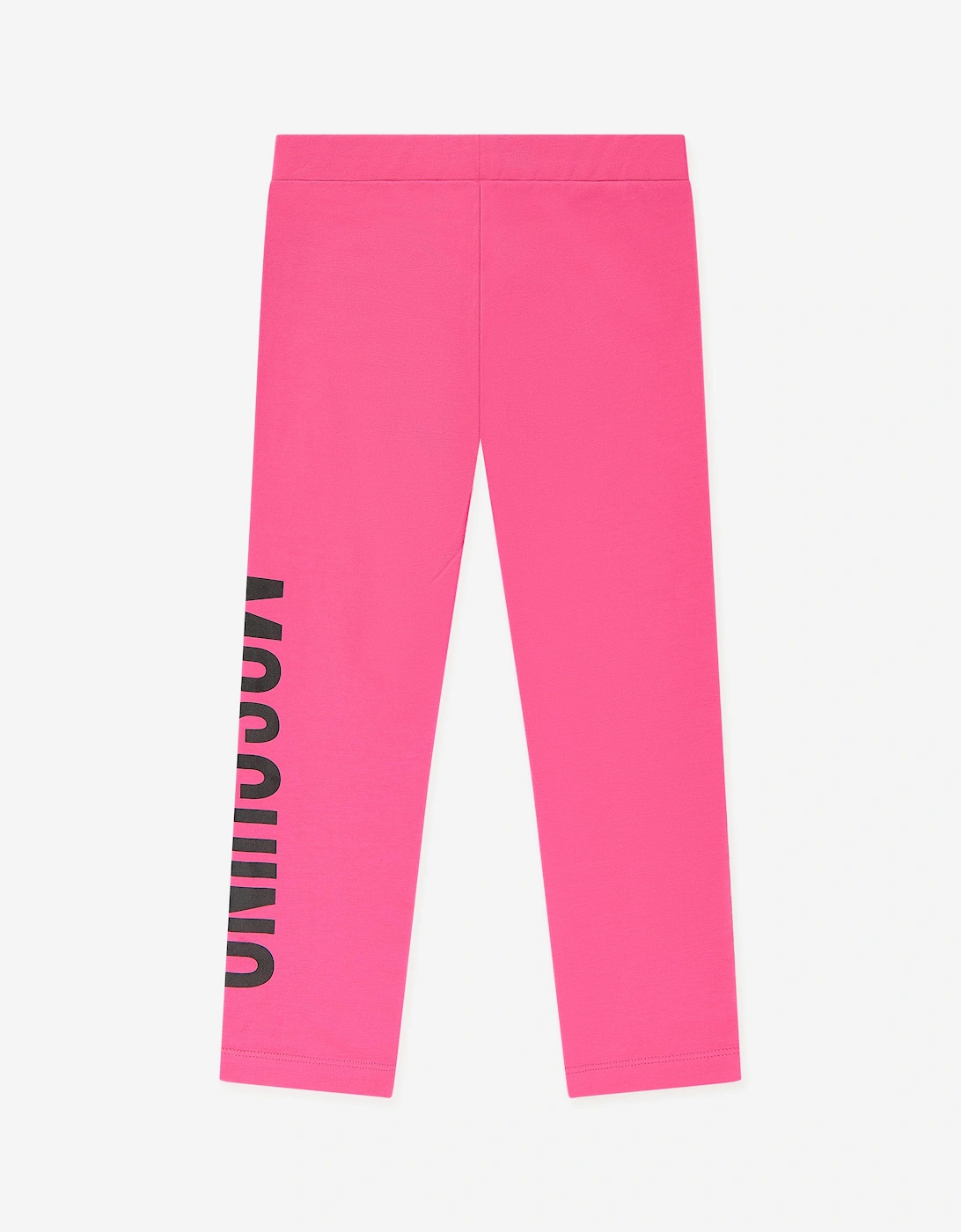 Girls Logo Leggings in Pink