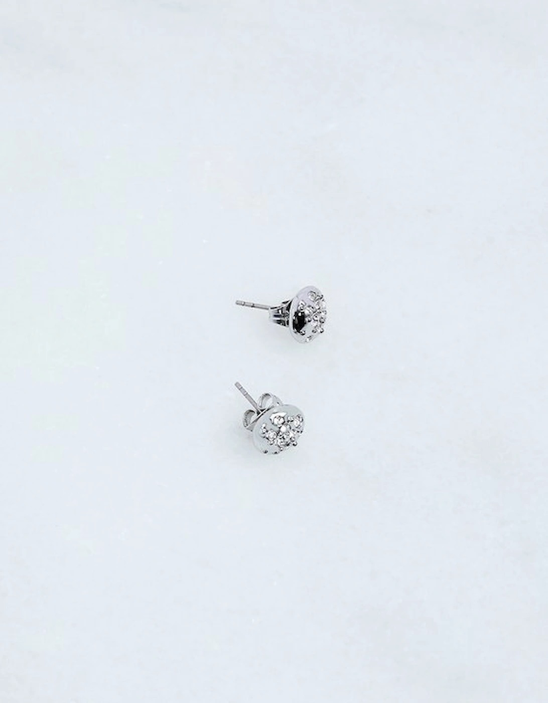 Hand Set European Crystal Sprinkle Stud Earrings