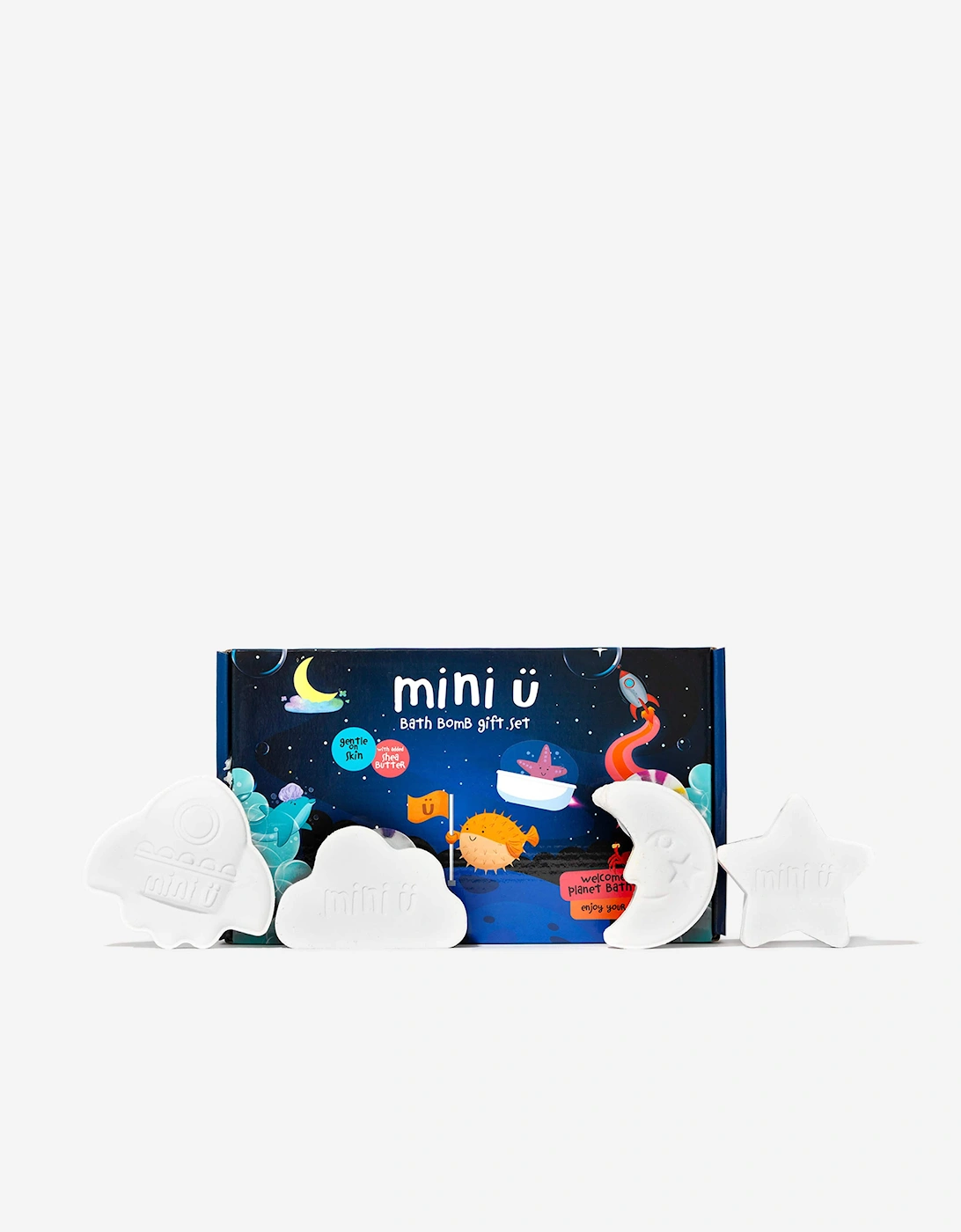 Kids Bath Bomb Gift Set in White, 4 of 3