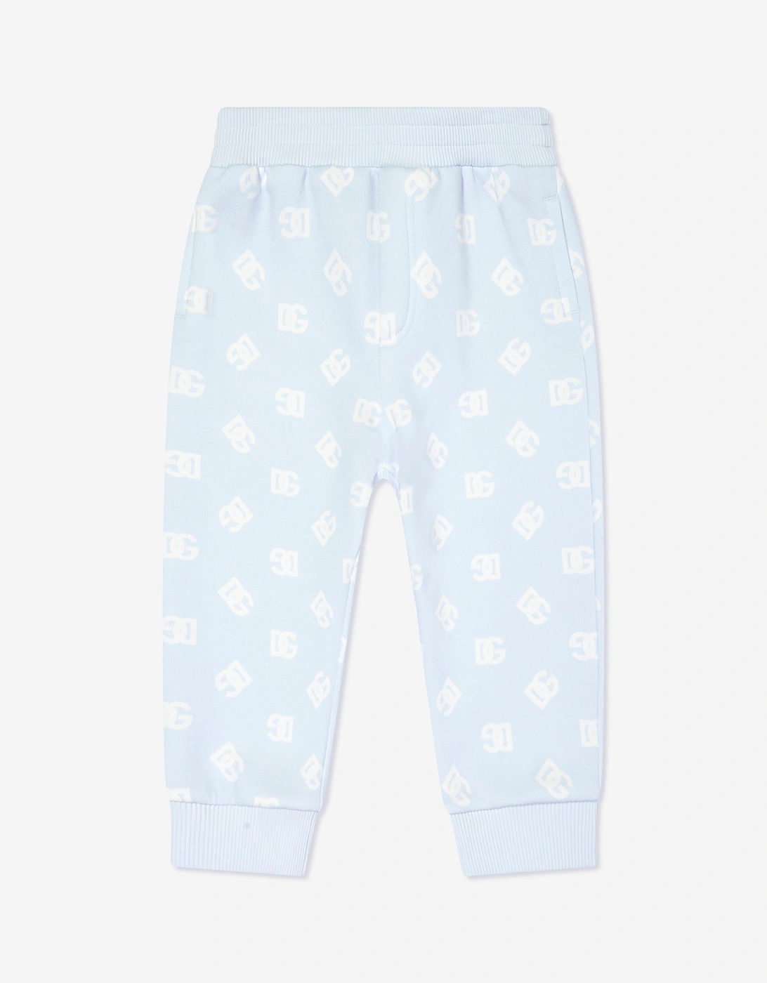 Baby Boys Logo Joggers in Blue, 5 of 4