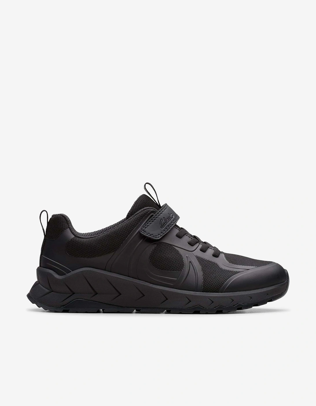 Boys Selva Edge Trainers in Black, 5 of 4