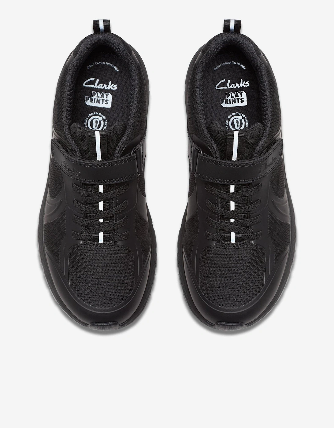 Boys Selva Edge Trainers in Black
