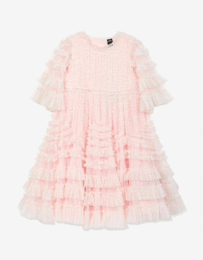 Girls La Vie En Rose Dress in Pink