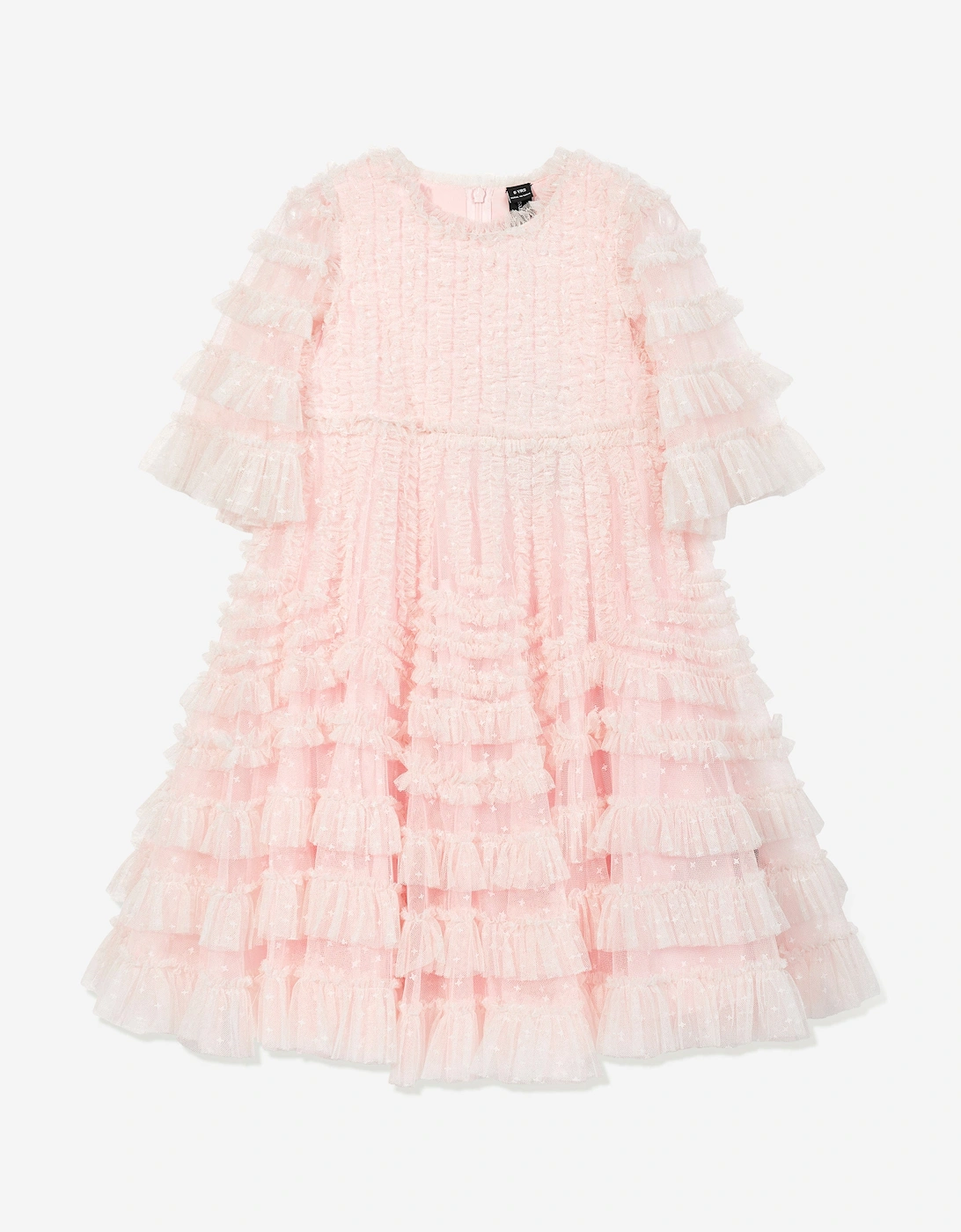 Girls La Vie En Rose Dress in Pink, 6 of 5