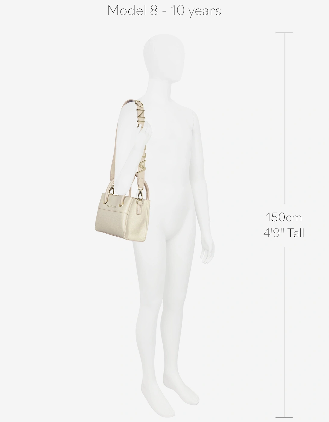 Alexia Tote Bag in Ivory (21cm)