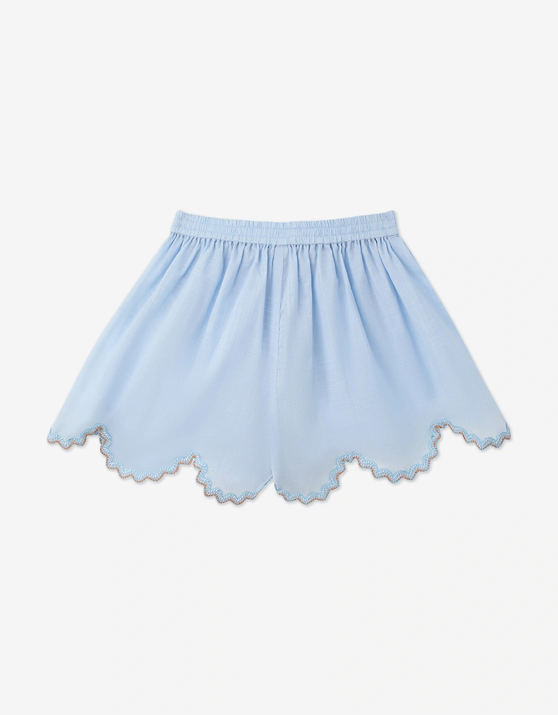 Girls Cascadian Ric Rac Shorts in Blue