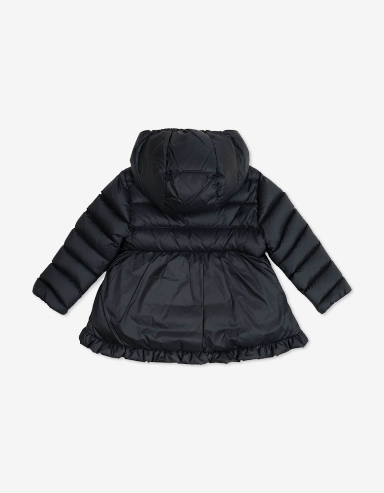 Enfant Baby Girls Down Padded Odile Jacket in Navy