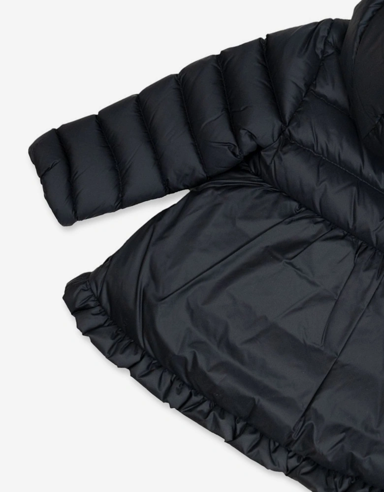 Enfant Baby Girls Down Padded Odile Jacket in Navy