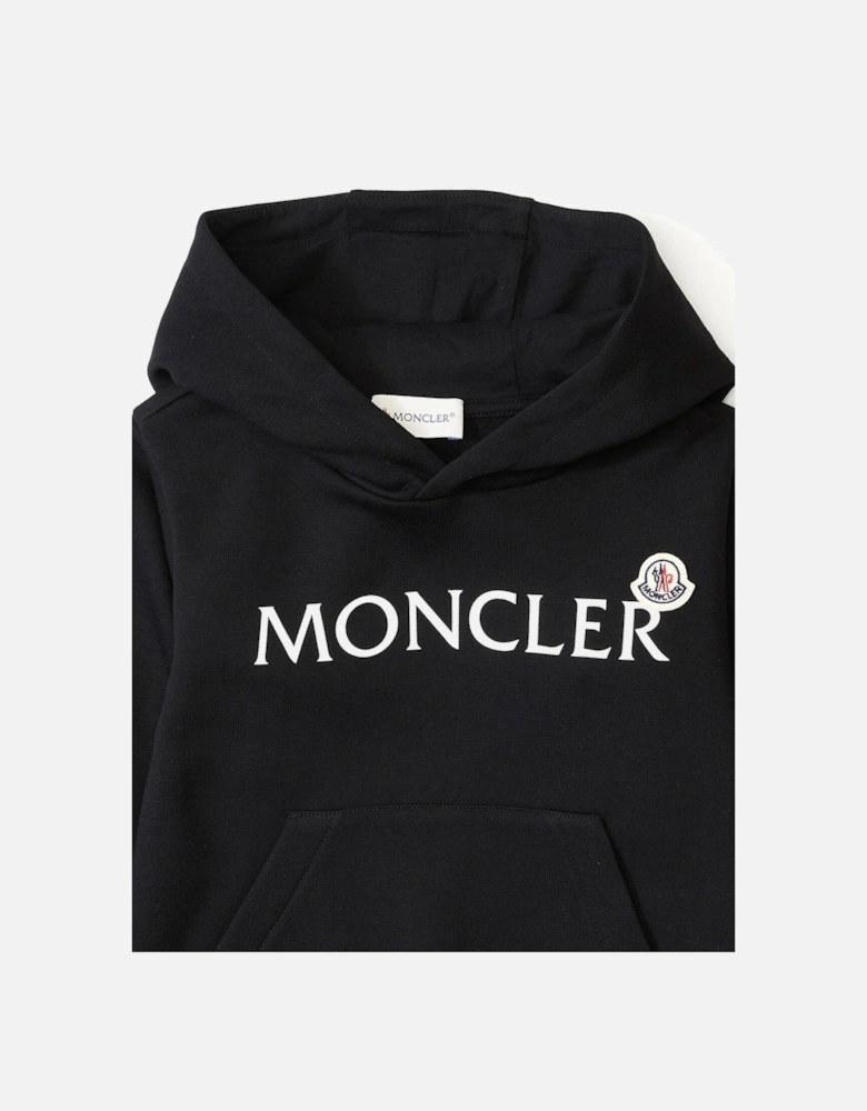 Kids Logo Hoodie in Black