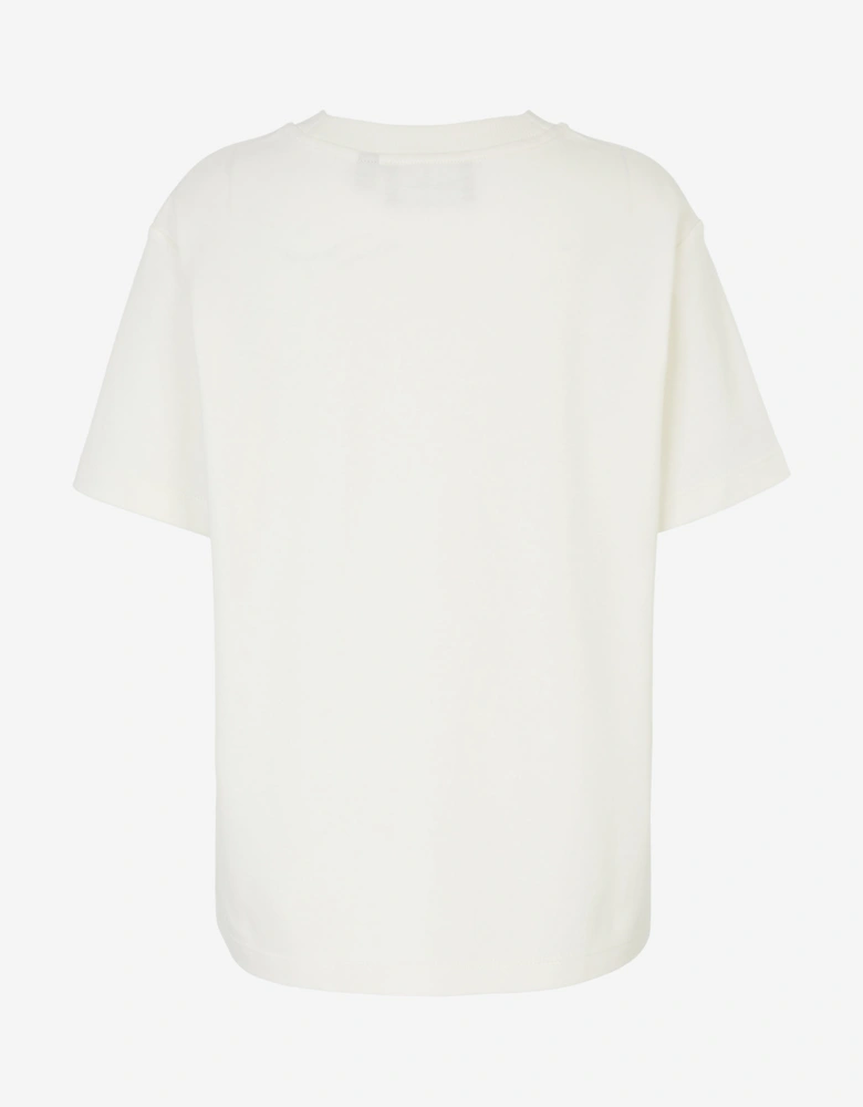 Boys Logo T-Shirt in Ivory