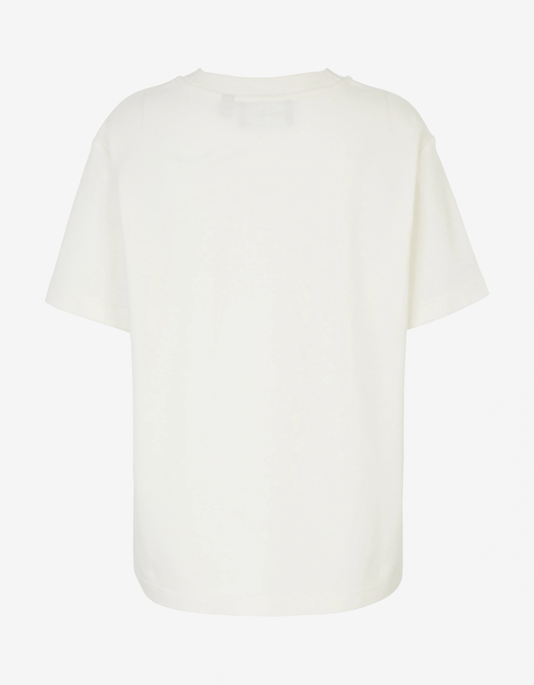 Boys Logo T-Shirt in Ivory