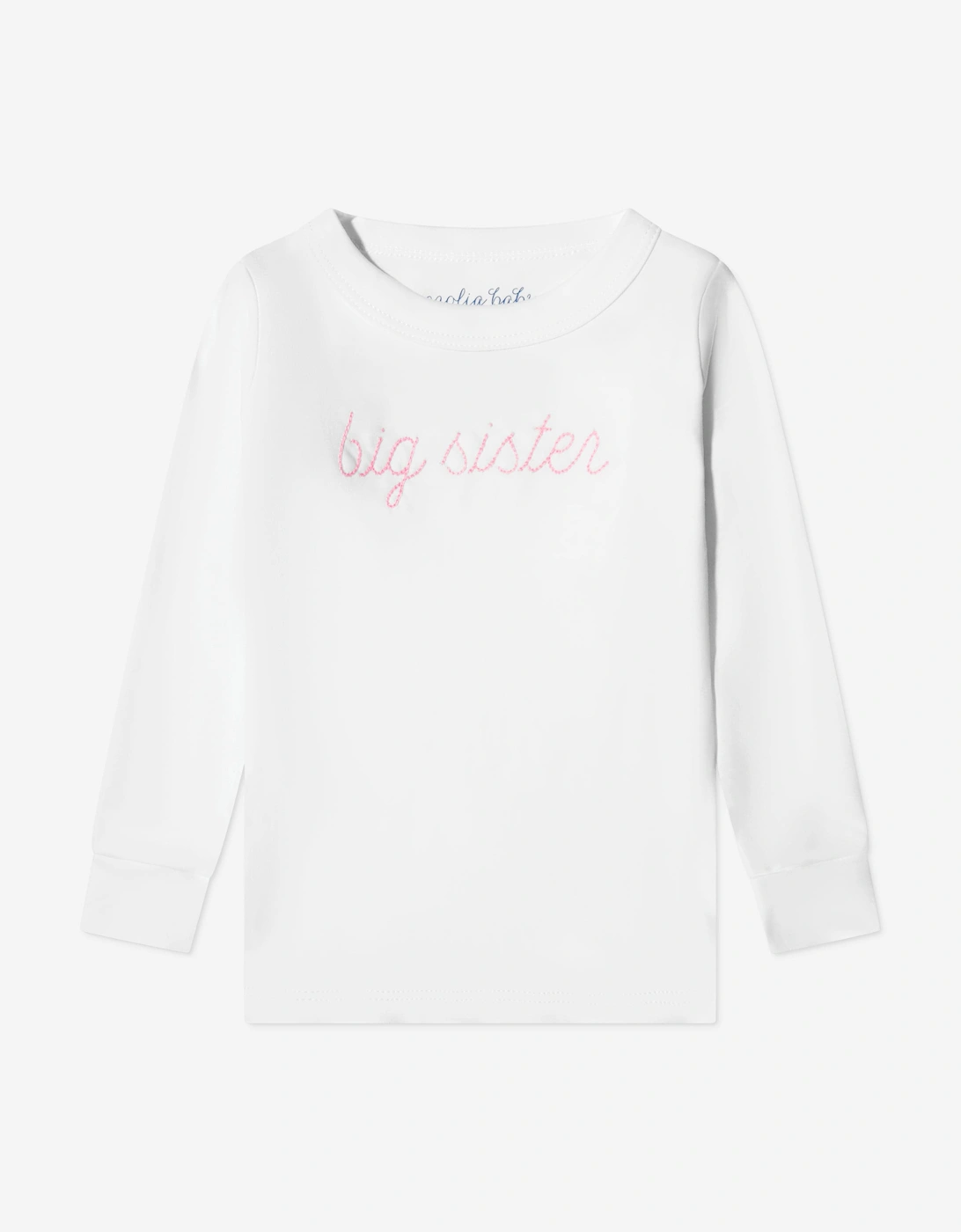Baby Girls Little Sister Pyjamas in Pink