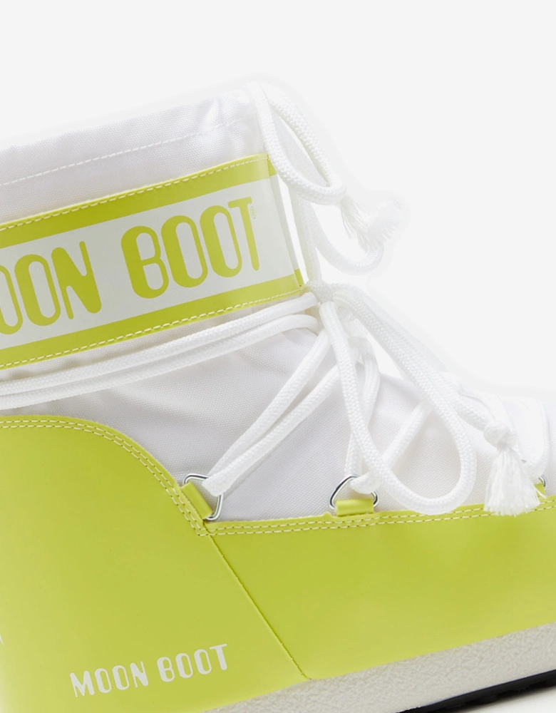 Moon Boot Boys Icon Low Boots in Green
