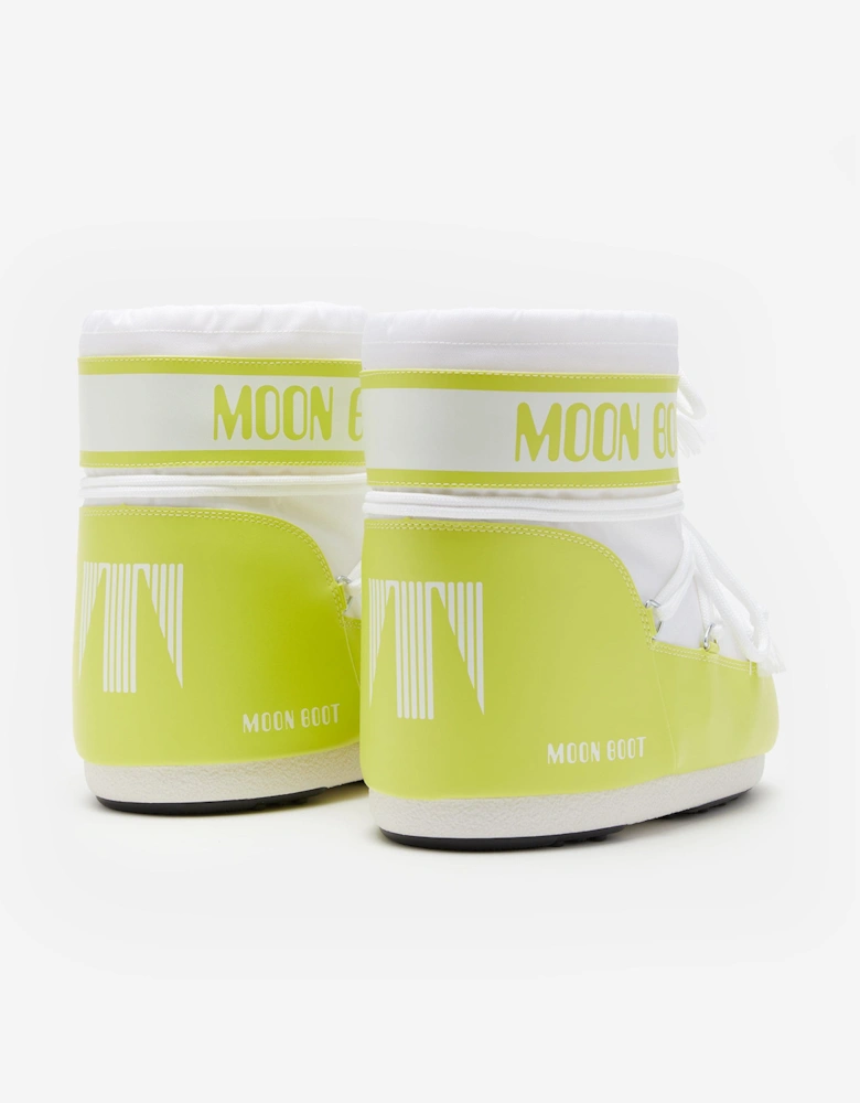 Moon Boot Boys Icon Low Boots in Green
