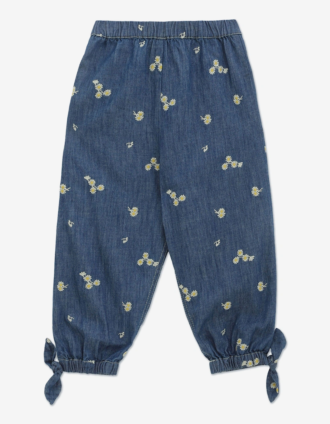 Girls Lucky Denim Harem Pants in Blue