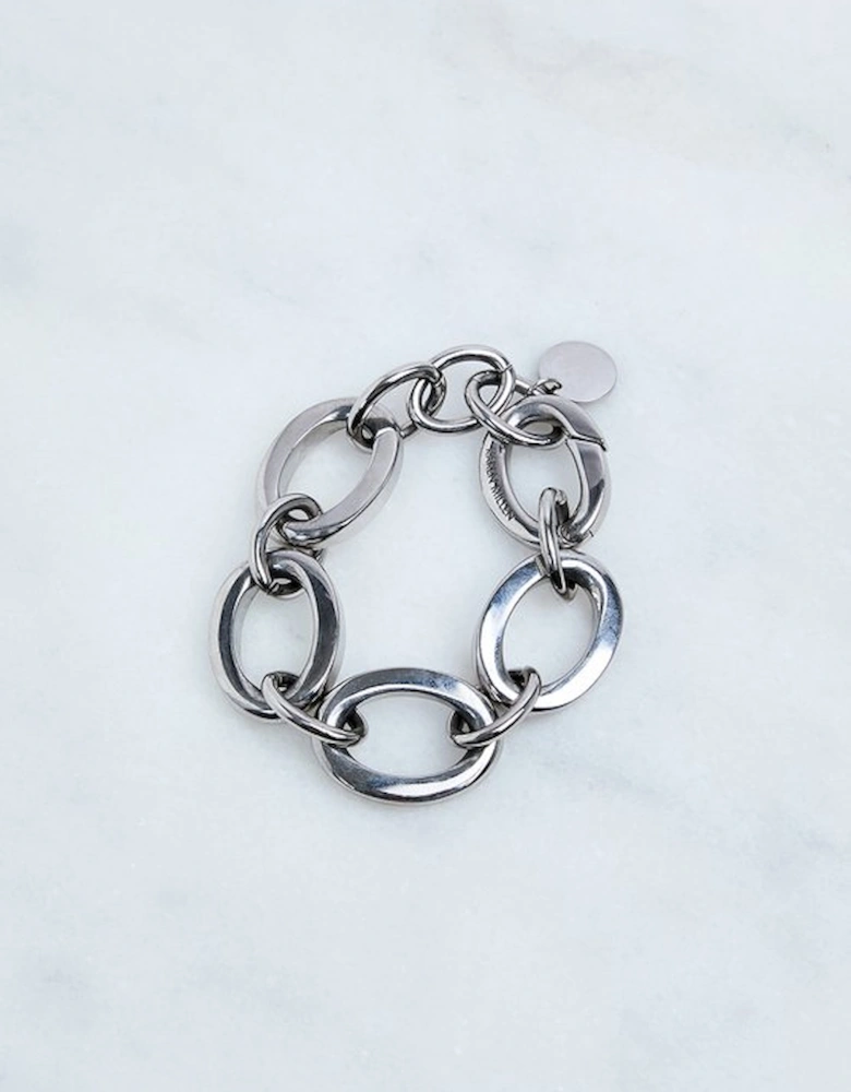 Premium Contoured Chain Link Bracelet