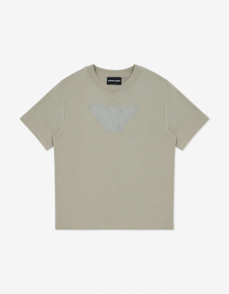 Boys Logo T-Shirt in Green