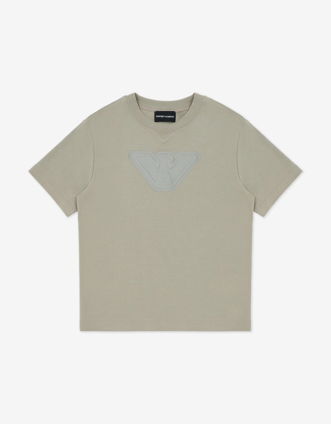 Boys Logo T-Shirt in Green, 5 of 4