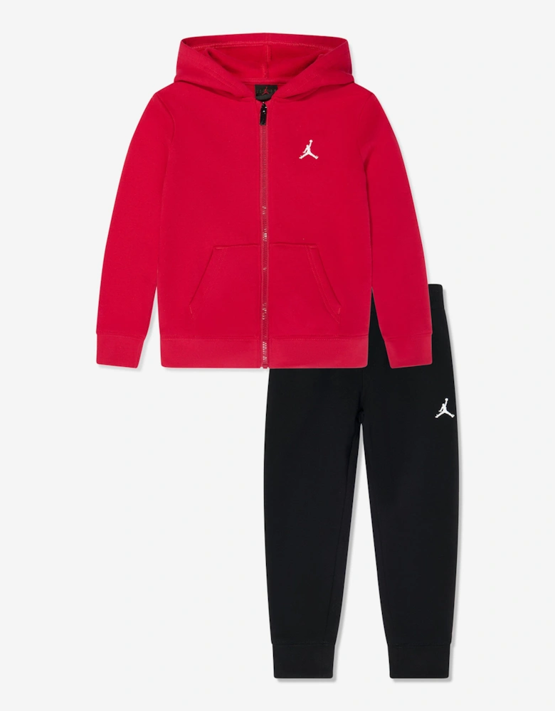 Jordan Boys MJ Brooklyn Fleece Tracksuit in Black
