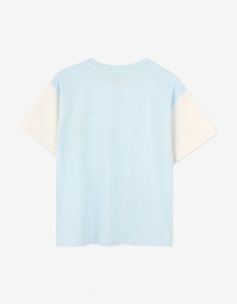 Boys Sunflower T-Shirt in Blue