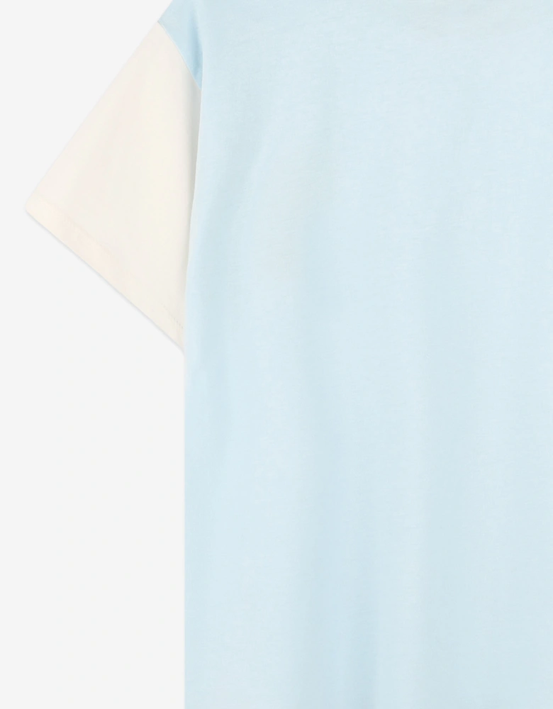 Boys Sunflower T-Shirt in Blue