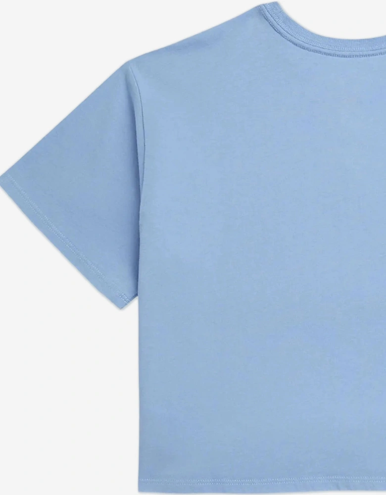 Girls Big Pony T-Shirt in Blue