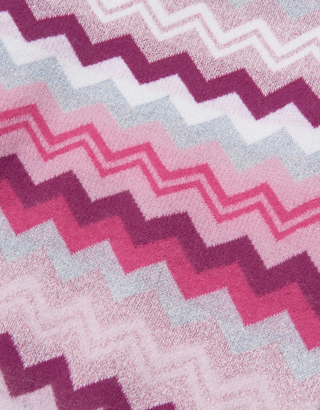 Girls Zigzag Jumper in Pink