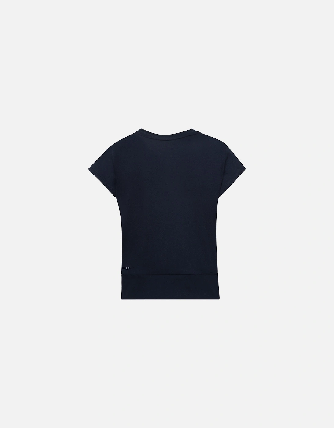 Girls All Day Play Twist T-Shirt in Black